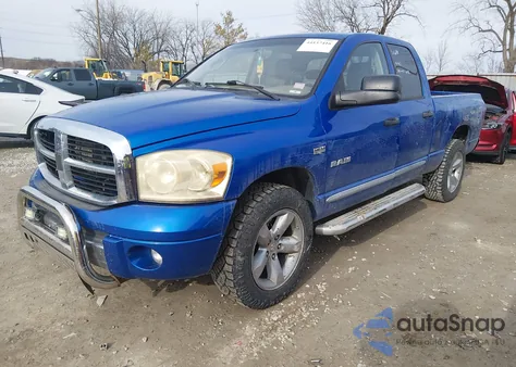 2008 Dodge Ram 1500 Laramie from USA, damaged, VIN 1D7HU18278J195464